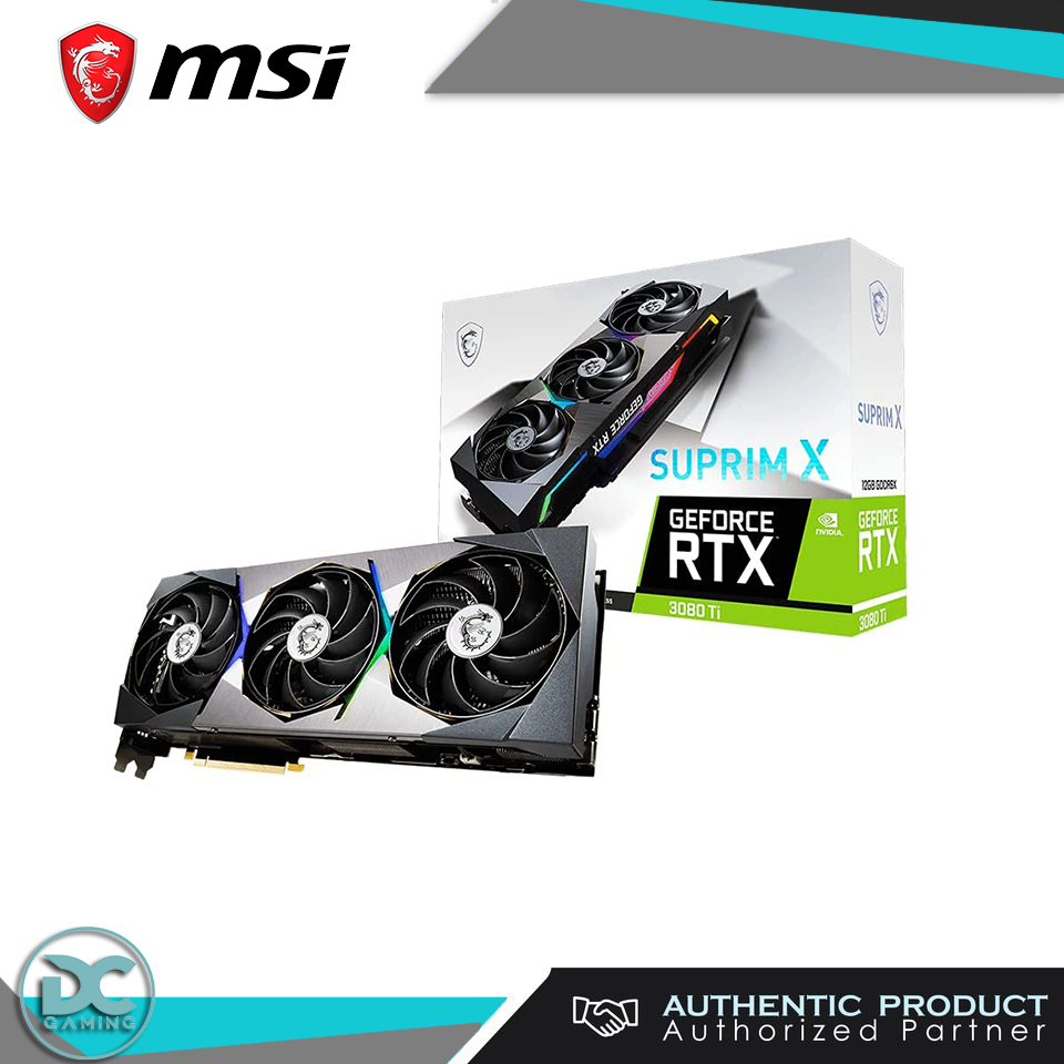 MSI RTX 3080 TI Suprim X 12gb